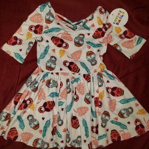 DotDotSmile ~ nesting dolls Ballerina dress ~ size 12-24 months ~ NWT